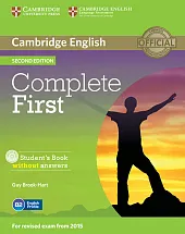 Complete First Student's Book without answers,Guy Brook-Hart