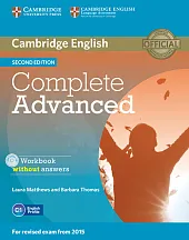 Complete Advanced Workbook without Answers with,Laura Matthews