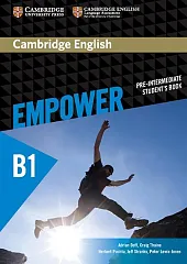 Cambridge English Empower Pre-intermediate Student's Book Cambridge English Empower Pre-intermediate Student's Book