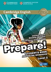 Cambridge English Prepare! 2 Student's Book + Online workbook