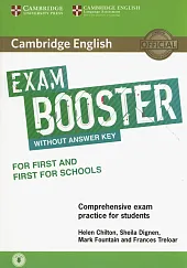 Cambridge English Exam Booster for First and First for Schools with Audio Comprehensive Exam Practice for Students