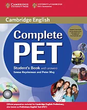 Complete PET Student's Book with answers +3CD