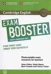 Cambridge English Exam Booster for First and First for Schools with Answer Key with Audio Photocopiable Exam Resources for Teachers