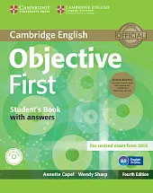 Objective First Student's Book with answers