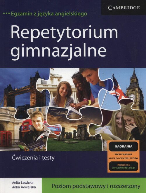 Repetytorium gimnazjalne Ćwiczenia i testy poziom podstawowy i
