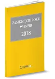 Zamknięcie roku w PKPiR 2018 Zamknięcie roku w PKPiR 2018