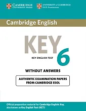 Cambridge English Key 6 Student's Book,
