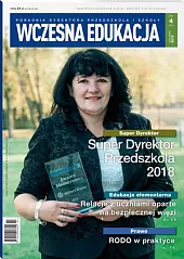 Wczesna Edukacja. Poradnik dyrektora przedszkola i, 