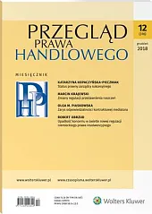 Przegląd Prawa Handlowego  Przegląd Prawa Handlowego