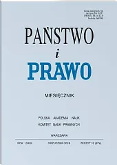 Państwo i Prawo Andrzej Wróbel Państwo i Prawo Andrzej Wróbel