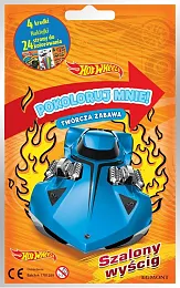 Hot Wheels Szalony wyścig Pokoloruj mniezbiorowe opracowanie Hot Wheels Szalony wyścig Pokoloruj mniezbiorowe opracowanie