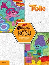 Trolle Pokoloruj według koduAdrianna Zabrzewska