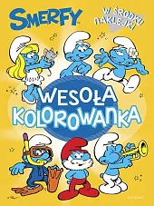 Smerfy Wesoła kolorowanka z naklejkamiAdrianna Zabrzewska