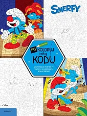 Smerfy Pokoloruj według koduAdrianna Zabrzewska