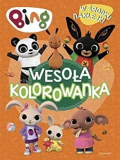 Bing Wesoła kolorowanka z naklejkamiTed Dewan