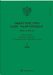 Orzecznictwo Sądu Najwyższego. Izba Cywilna 