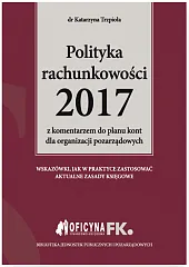 Polityka rachunkowości 2017 z komentarzem do planu kont dla organizacji pozarządowych