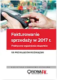 Fakturowanie sprzedaży w 2017 Fakturowanie sprzedaży w 2017