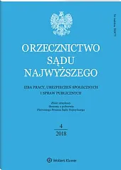 Orzecznictwo Sądu Najwyższego. Izba Pracy i,  Orzecznictwo Sądu Najwyższego. Izba Pracy i,