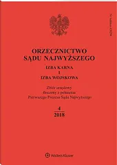 Orzecznictwo Sądu Najwyższego. Izba Karna 