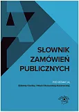 Słownik zamówień publicznych Słownik zamówień publicznych