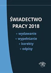 Świadectwo pracy 2018