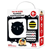 CzuCzu Tak to widzę Plansze kontrastowe 0+