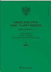 Orzecznictwo Sądu Najwyższego. Izba Cywilna 
