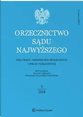 Orzecznictwo Sądu Najwyższego. Izba Pracy i,  Orzecznictwo Sądu Najwyższego. Izba Pracy i,