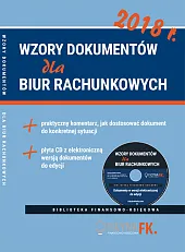 Wzory dokumentów dla biur rachunkowych 2018Katarzyna Brzozowska Wzory dokumentów dla biur rachunkowych 2018Katarzyna Brzozowska