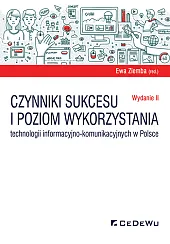 Czynniki sukcesu i poziom wykorzystania technologii,Ewa Ziemba