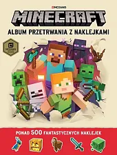 Minecraft Album przetrwania z naklejkamiCraig Jelley