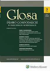 Glosa - Prawo Gospodarcze w Orzeczeniach, 