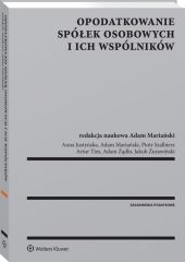 Opodatkowanie spółek osobowych i ich wspólników Opodatkowanie spółek osobowych i ich wspólników