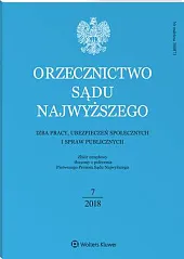 Orzecznictwo Sądu Najwyższego. Izba Pracy i,  Orzecznictwo Sądu Najwyższego. Izba Pracy i,