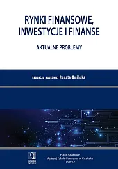 Rynki finansowe, inwestycje i finanseRenata Gmińska