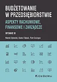 Budżetowanie w przedsiębiorstwie Budżetowanie w przedsiębiorstwie