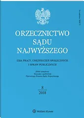 Orzecznictwo Sądu Najwyższego. Izba Pracy i,  Orzecznictwo Sądu Najwyższego. Izba Pracy i,