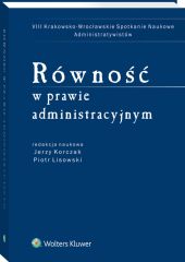 Równość w prawie administracyjnym Równość w prawie administracyjnym