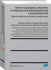Nowe narzędzia prawne w podatkach dochodowych,Paweł Banasik