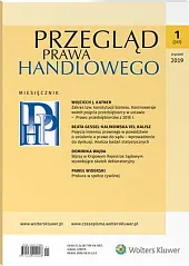 Przegląd Prawa Handlowego  Przegląd Prawa Handlowego