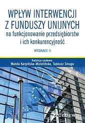Wpływ interwencji z funduszy unijnych na,Wanda Karpińska-Mizielińska