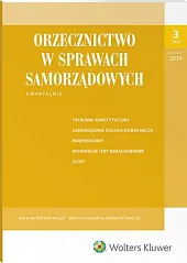 Orzecznictwo w Sprawach Samorządowych 