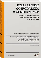 Działalność gospodarcza w sektorze MŚP