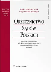 Orzecznictwo Sądów Polskich 