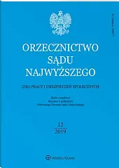 Orzecznictwo Sądu Najwyższego. Izba Pracy i,  Orzecznictwo Sądu Najwyższego. Izba Pracy i,