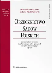 Orzecznictwo Sądów Polskich 