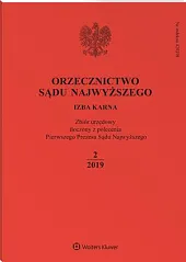 Orzecznictwo Sądu Najwyższego. Izba Karna 