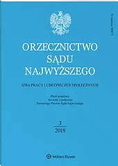 Orzecznictwo Sądu Najwyższego. Izba Pracy i,  Orzecznictwo Sądu Najwyższego. Izba Pracy i,