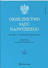 Orzecznictwo Sądu Najwyższego. Izba Pracy i, 